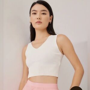 Love Bonito Thorali Knit Crop Tank Top - NWT